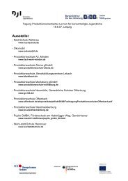 Liste der Aussteller und Referenten