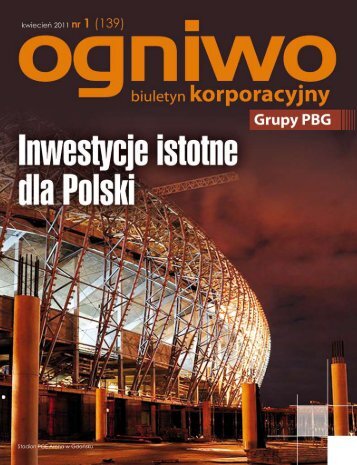 Zapraszamy do lektury "Inwestycje istotne dla Polski (kwiecieÅ 2011)"