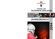 Feuerwehr BÃ¶blingen Jahresbericht 2004.pmd