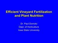 Efficient Vineyard Fertilization and Plant Nutrition - Viticulture Iowa ...