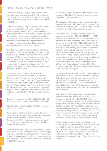 CPL Annual Report 2011/12 - Cerebral Palsy League