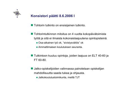 Tohtorikoulutus ELTDKssa - ElÃ¤inlÃ¤Ã¤ketieteellinen tiedekunta