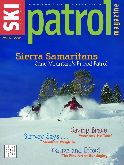 Sierra Samaritans - National Ski Patrol