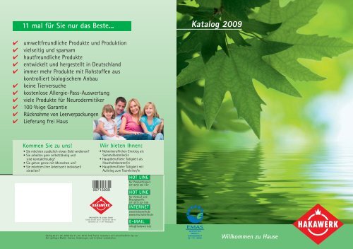 Katalog 2009 - HAKAWERK W. Schlotz GmbH