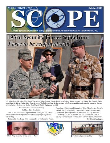 193rd Security Forces Squadron: Force to be reckoned with