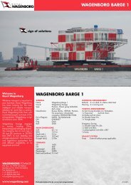 WAGENBORG BARGE 1