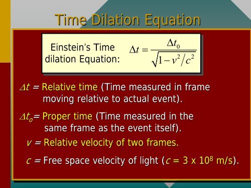 Chapter 38A -- Relativity