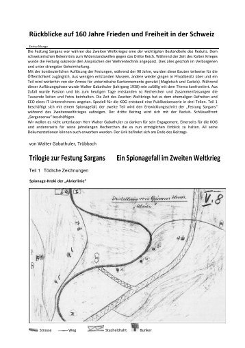 TÃ¶dliche Zeichnungen - bei der KOG SG