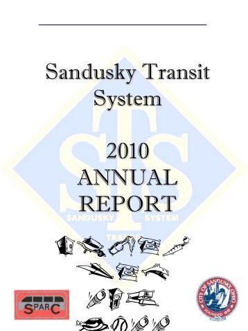 Sandusky Transit System ANNUAL REPORT 2009 - Erie County, Ohio