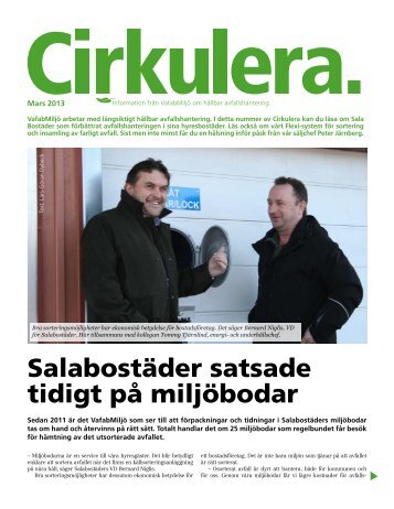 Cirkulera nyhetsbrev mars 2013 - VafabMiljö