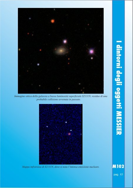 I dintorni degli oggetti MESSIER M102 - Vialattea