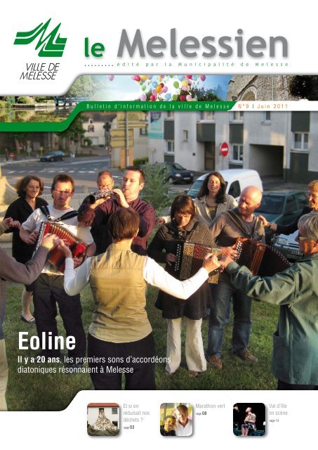 Melessien nÂ° 9 - Juin 2011 (pdf - 2,76 Mo) - Site officiel de la ville de ...