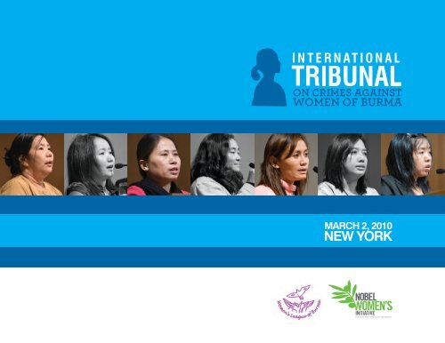 International Tribunal on Crimes Against Women of Burma