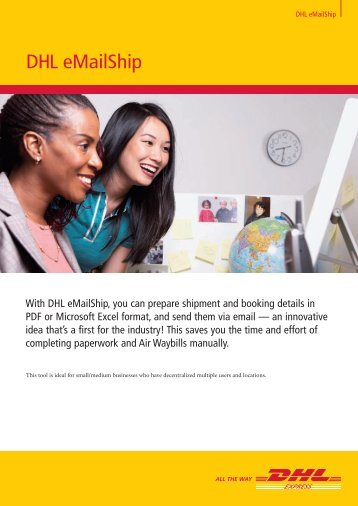 Download DHL eMailShip Flyer