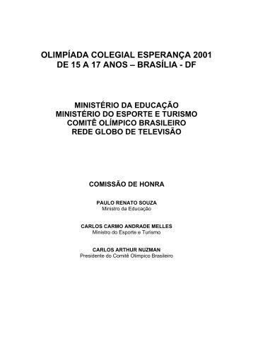 Arquivo PDF - MinistÃ©rio do Esporte