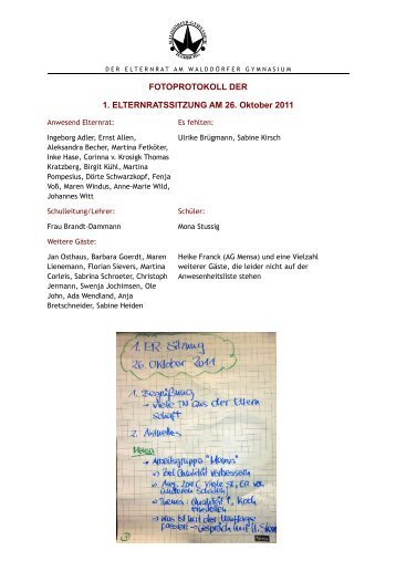 2011-10-26 ER-Sitzung Protokoll.pdf - Walddörfer Gymnasium