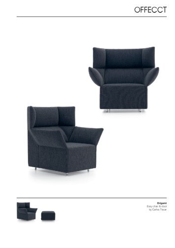 Easy chair & stool by Carlos Tiscar - Mesmetric