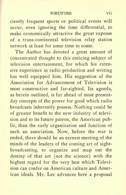 evision: - Early Television Foundation