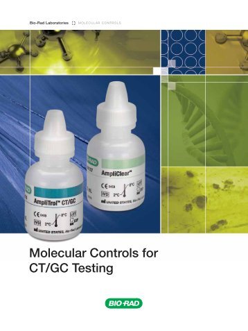 Molecular Controls for CT/GC Testing - QCNet