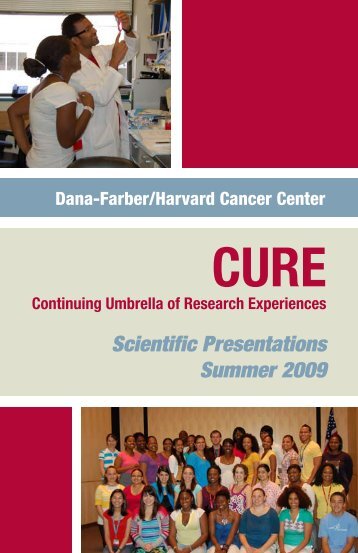 Scientific Presentations Summer 2009 - Dana-Farber/Harvard ...