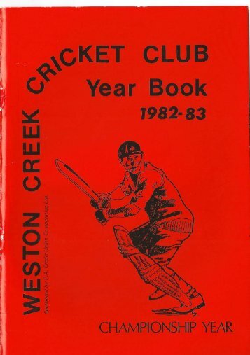 LU - Weston Creek Cricket Club