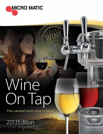 2013 Wine On Tap Catalog PDF Download - Micro Matic USA