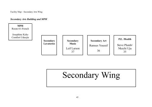 Secondary School Timetable 2011-2012 - American International ...