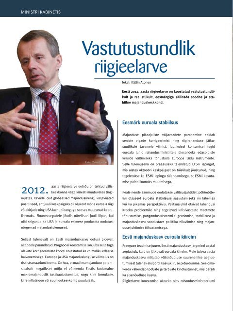 Reformikiri sÃ¼gis 2011(pdf, 7.7 MiB) - Reformierakond