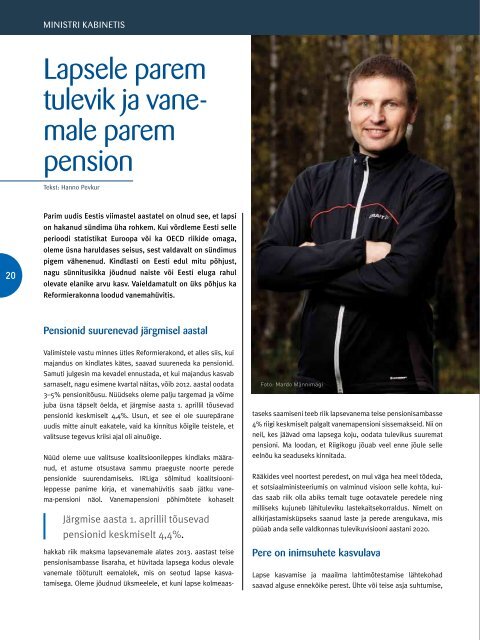 Reformikiri sÃ¼gis 2011(pdf, 7.7 MiB) - Reformierakond