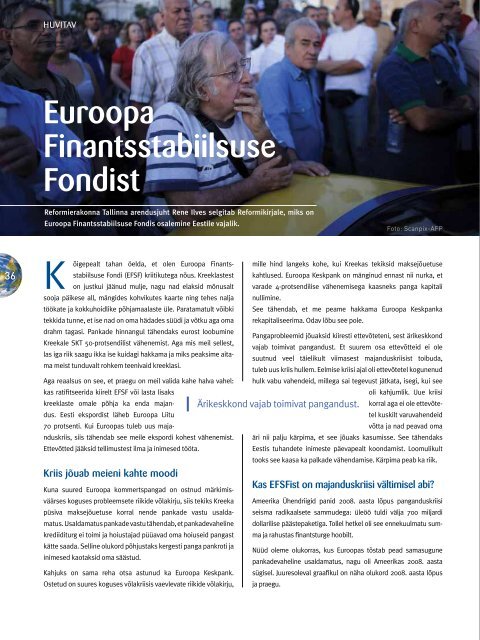 Reformikiri sÃ¼gis 2011(pdf, 7.7 MiB) - Reformierakond