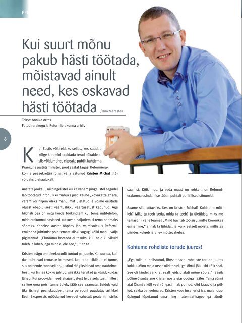 Reformikiri sÃ¼gis 2011(pdf, 7.7 MiB) - Reformierakond