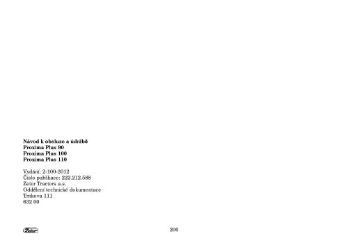 Proxima Plus CZ 2012.pdf - CALS servis sro