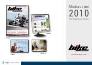 bike und business Media Daten 2010