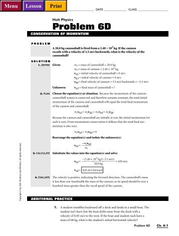 Holt Physics Section Review Worksheet Answers - Karibunicollies