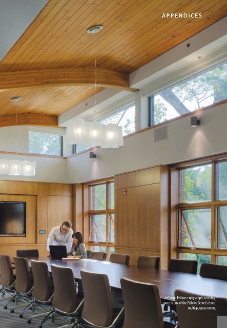 Appendices Jefferson Scholars Foundation