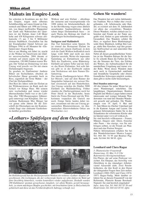 Ausgabe 3, April 2012 - Quartier-Anzeiger Archiv