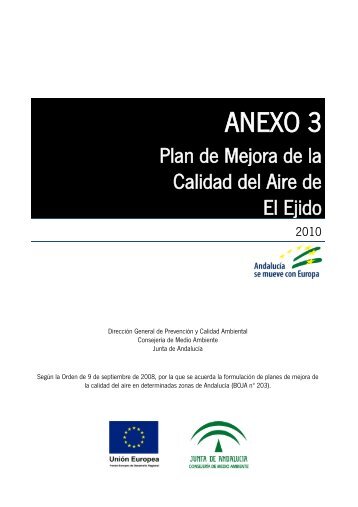 Anexo El Ejido - FederaciÃ³n Andaluza de Municipios y Provincias