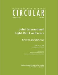 Joint International Light Rail Conference--Growth and Renewal