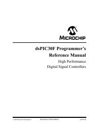 dsPIC30F Programmer's Reference Manual - OCW