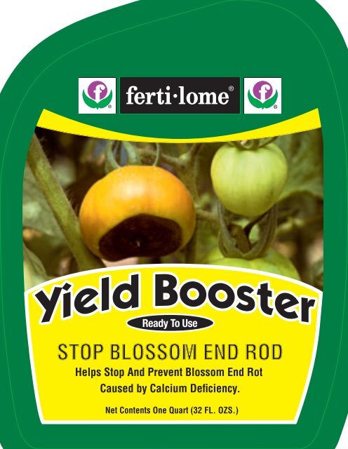 Fertilome Yield Booster RTU Label - Do My Own Pest Control