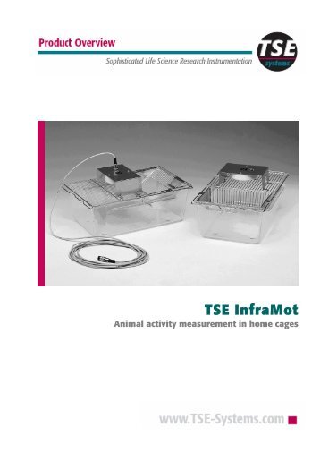 Download brochure "InfraMot" - TSE Systems