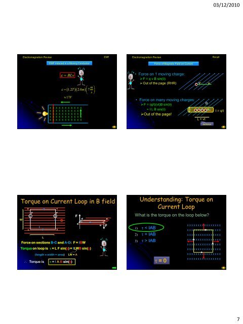 Electromagnetism - The Burns Home Page