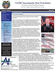 Winter 2010 Newsletter - SAME Sacramento