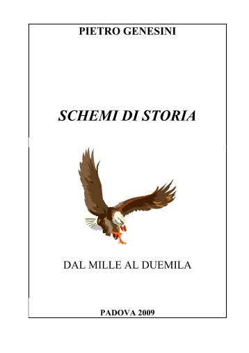 01 Schemi di storia 1000-1650 - Letteratura Italiana