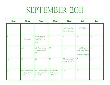 Calendar of Events 11-12.pub - Tantasqua.org