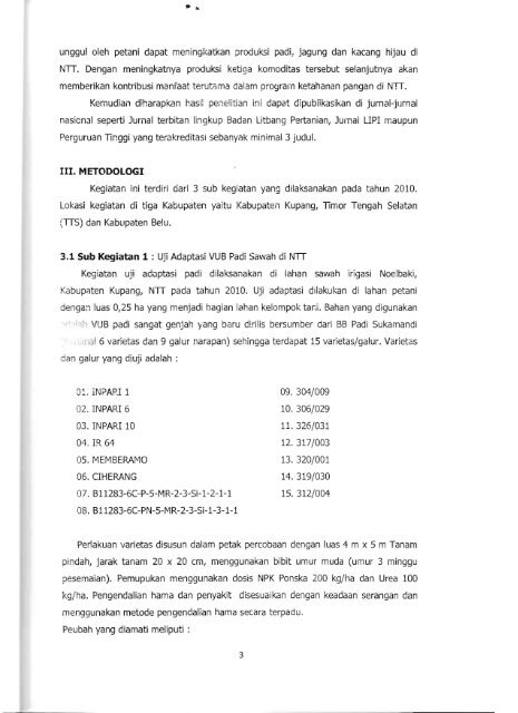 PROGRAM INSENTIF RlSET TERAPAN - KM Ristek