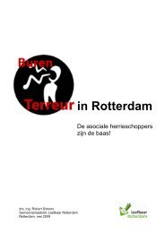 Onderzoeksrapport Burenterreur in Rotterdam (pdf) - Leefbaar ...