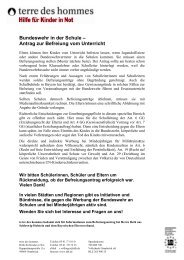 Bundeswehr in der Schule â Antrag zur Befreiung vom Unterricht