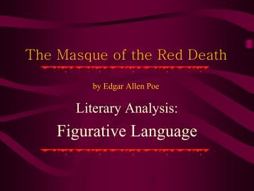 The Masque of the Red Death by Edgar Allen Poe - jflaherty1 ...
