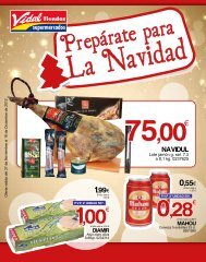 1,00â¬ 0,28â¬ - Vidal Tiendas Supermercados